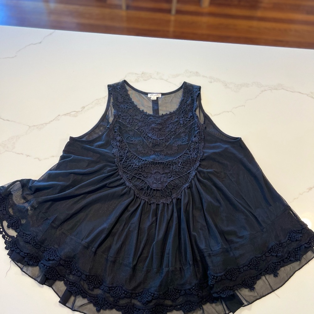 Ultra Pink sz L black swing top